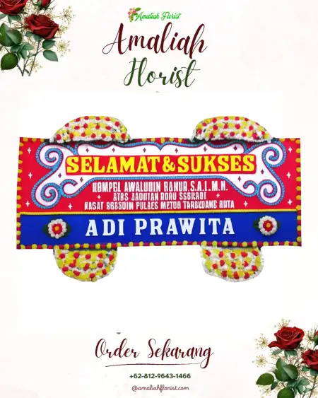 Papan Bunga Ucapan Selamat Banjarejo